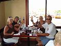 Mike,, Melanie, Terry & Irene enjoying their beverages!